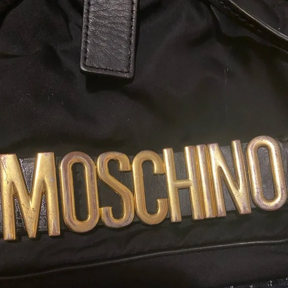 MOSCHiNO Black backpack ((MiLANO)) - Picture 2 of 11